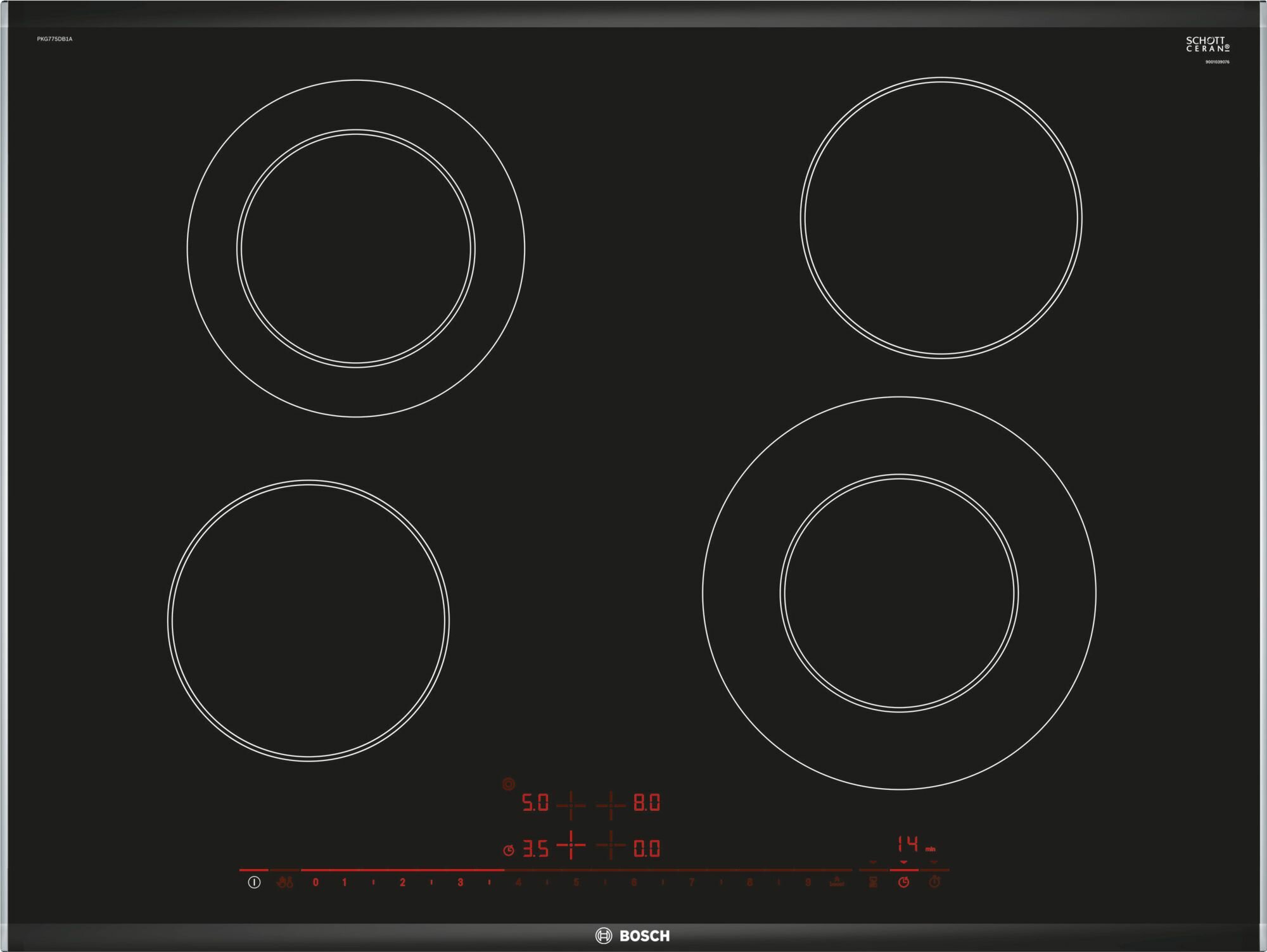 Bosch Pkg775db1a 70cm Serie 8 Ceramic Cooktop Appliances Online