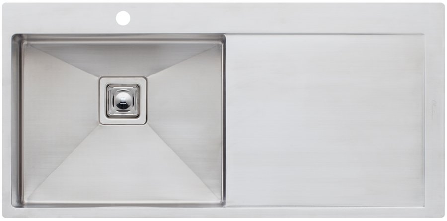 Oliveri Pr1121 Professional Series Single Bowl Right Hand Drainer Topmount Sink Appliances Oliveri Pr1121 Professional Series, Round Kitchen Sink Stainless Steel 1 Bowl 485mm Xl
