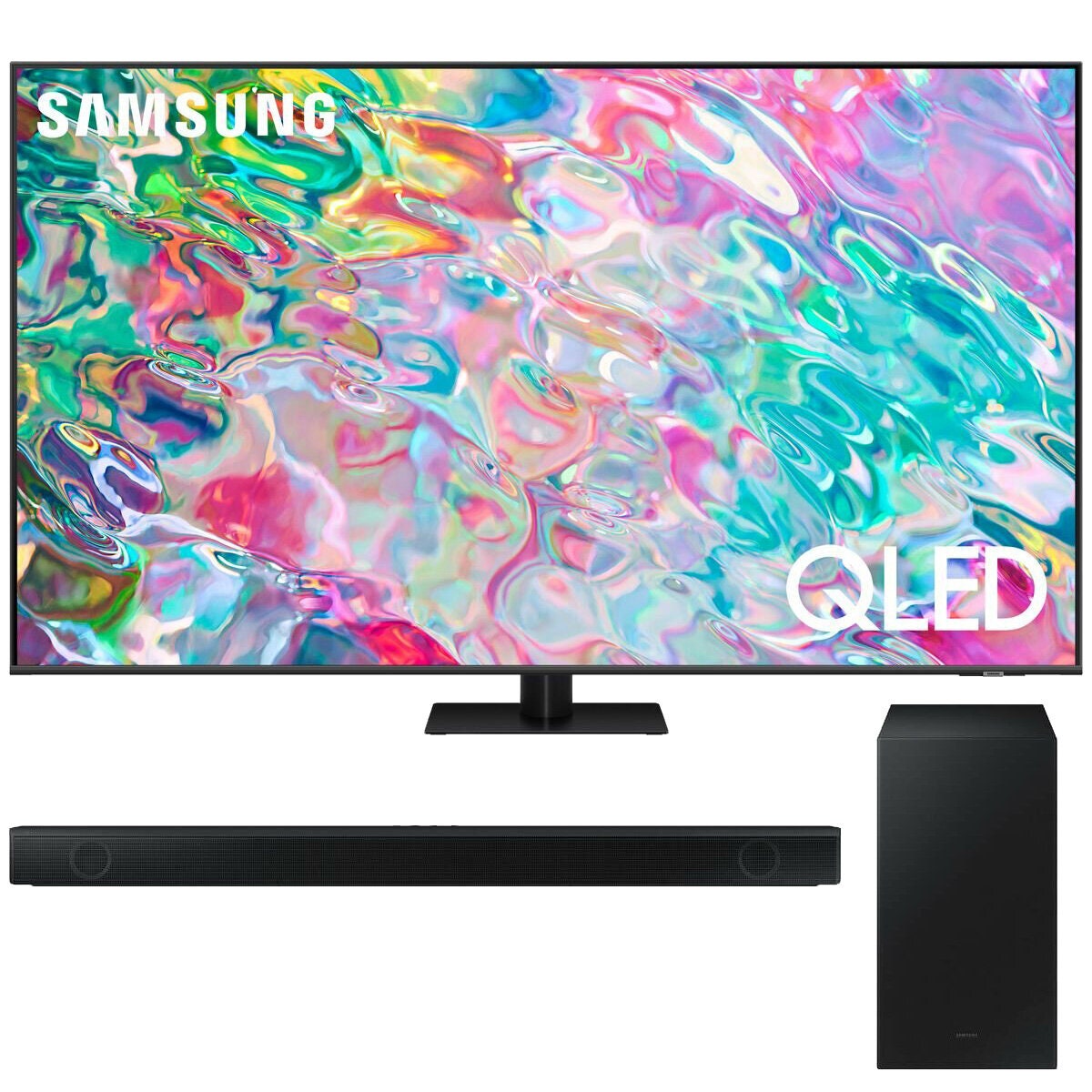 Samsung 75 Inch Q70B QLED TV and HW 