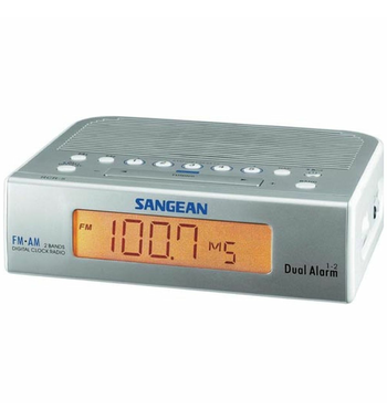 Sangean Rcr5 Am Fm Clock Radio, Sangean Alarm Clock Manual