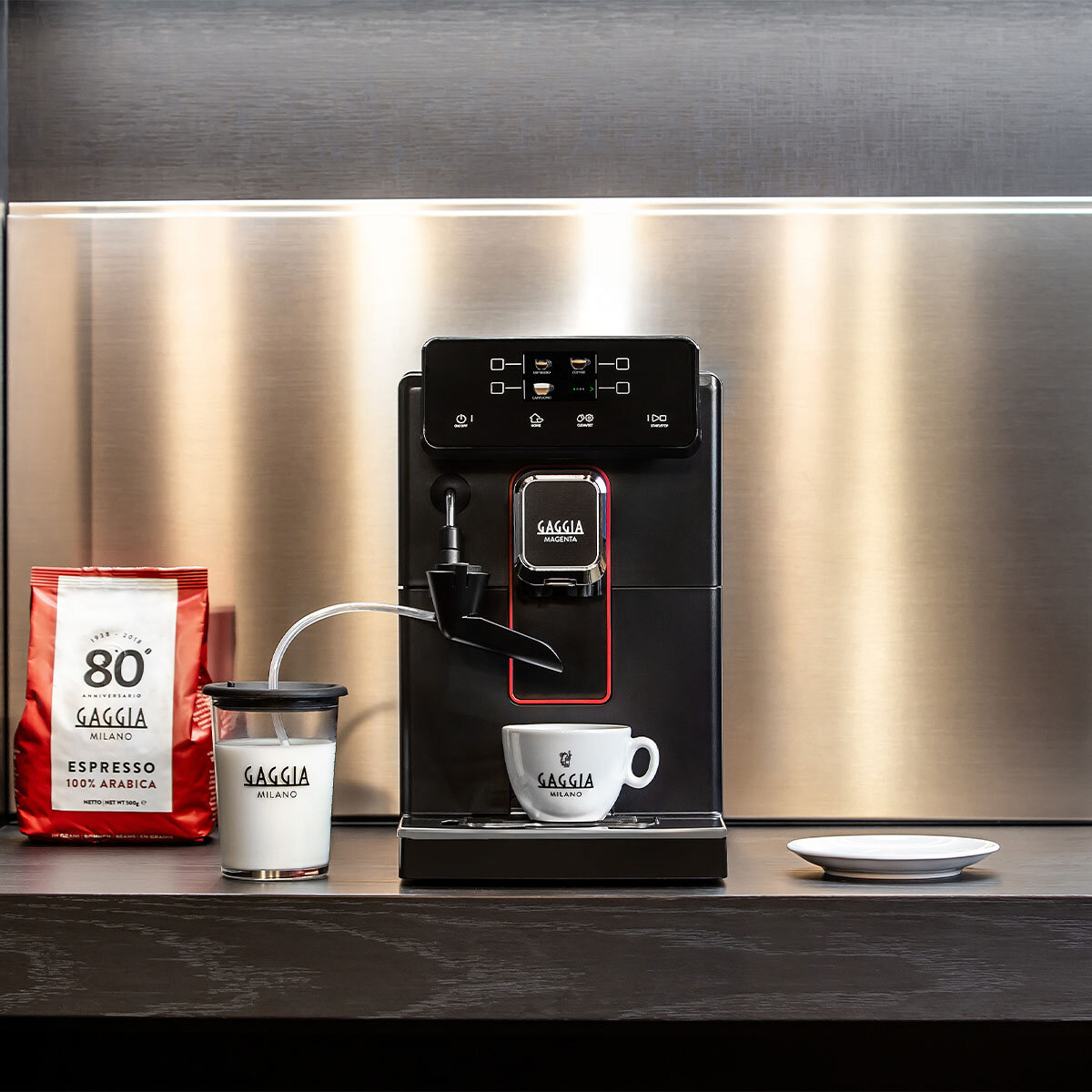 正規取扱店 ガジア SUP051P GAGGIA 全自動コーヒーマシン MAGENTA MILK マジェンタ  ミルク