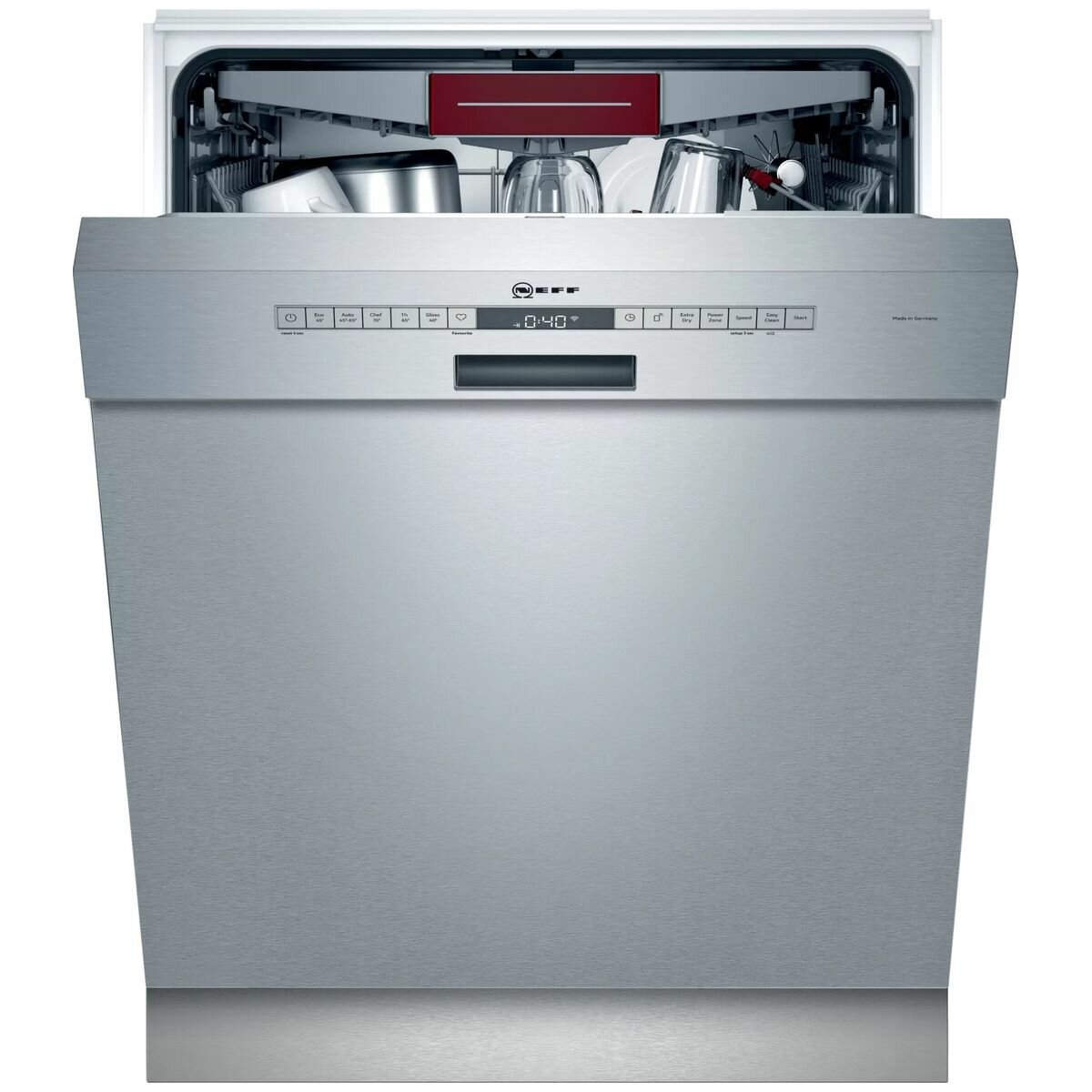 neff dishwasher model number location