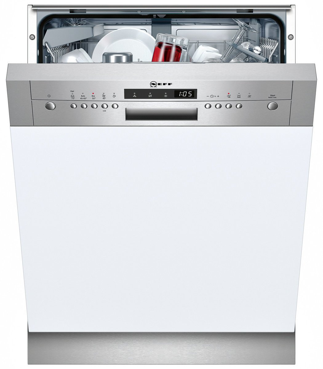 neff semi integrated dishwasher