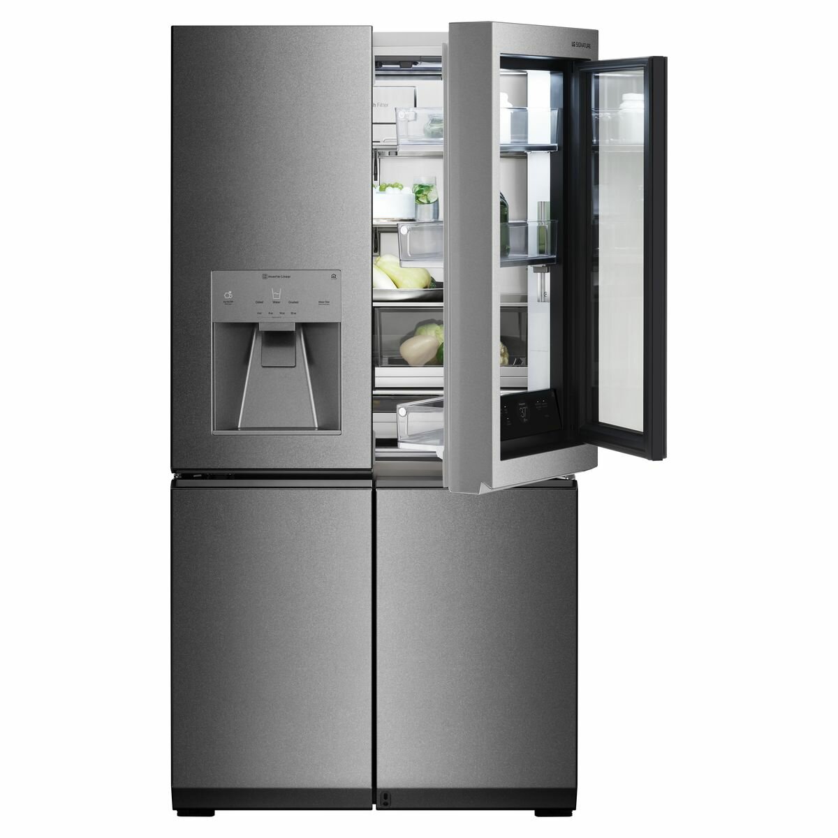 Lg Signature 700l French Door Fridge With Instaview Door In Door Sg 5i700tsl Appliances Online