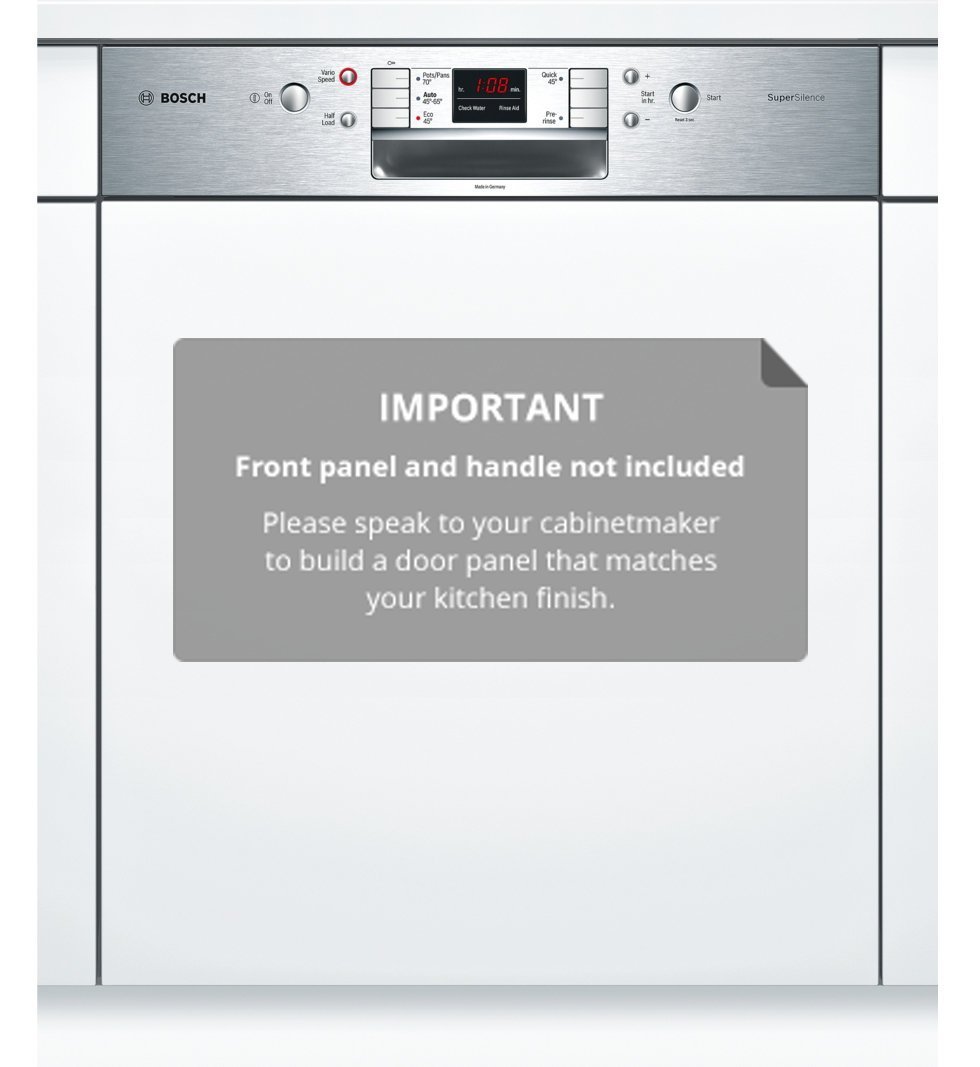 bosch smv66mx01a serie 6 fully integrated dishwasher