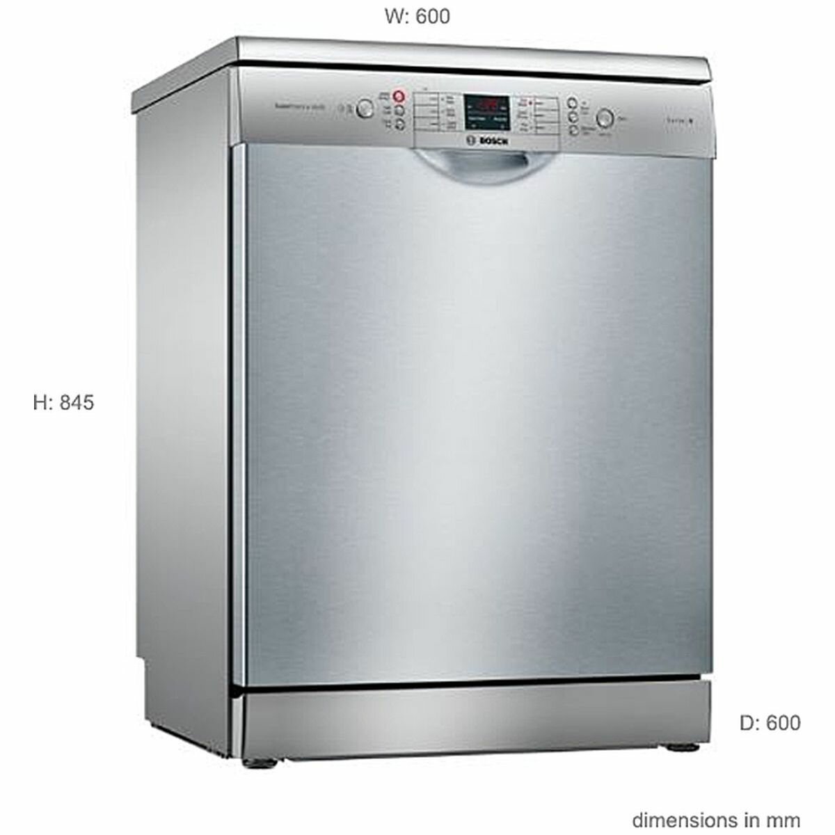 Bosch SMS46GI01A Serie 4 Freestanding Dishwasher | Appliances Online