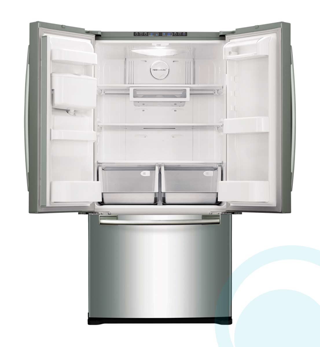 Samsung SRF583DLS 583L French Door Refrigerator Appliances Online