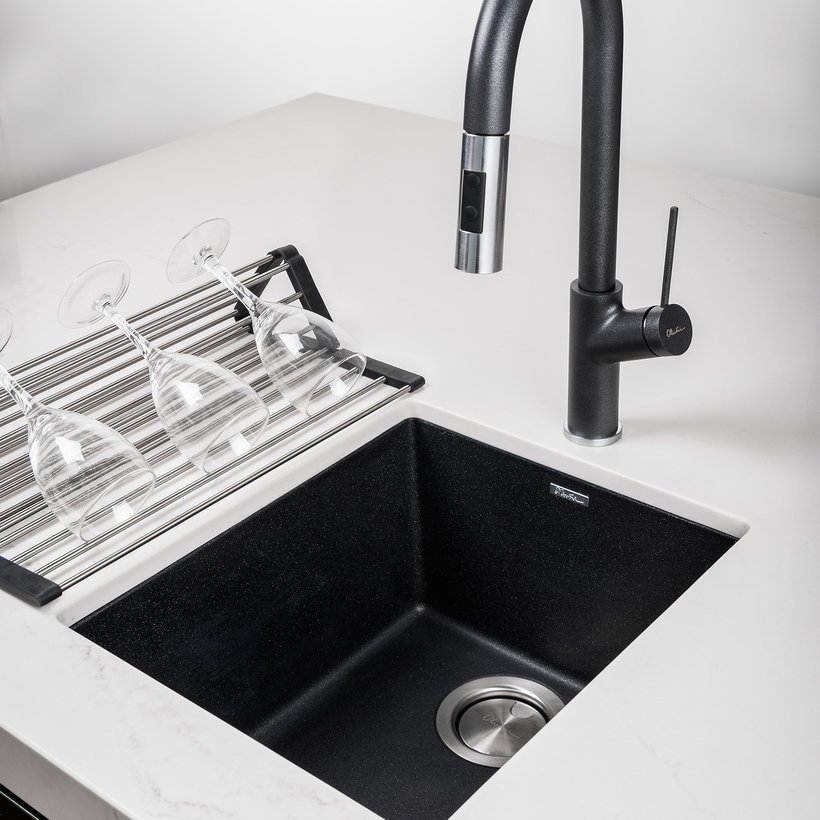 Oliveri St Bl1530u Santorini Single Bowl Undermount Sink