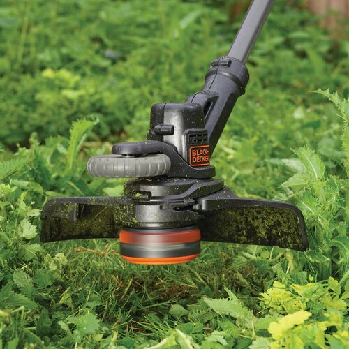 black and decker stc1820pc 18v cordless grass trimmer 280mm