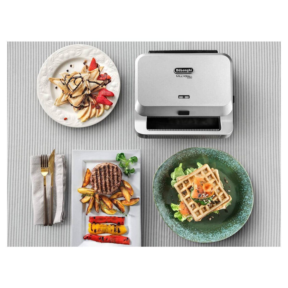 NEW Delonghi SW12BS Multigrill Easy Jaffle Maker 8004399762602 eBay