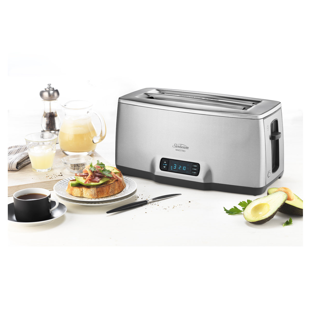 NEW Sunbeam TA6440 Maestro 4 Slice Toaster 9311445020333 eBay