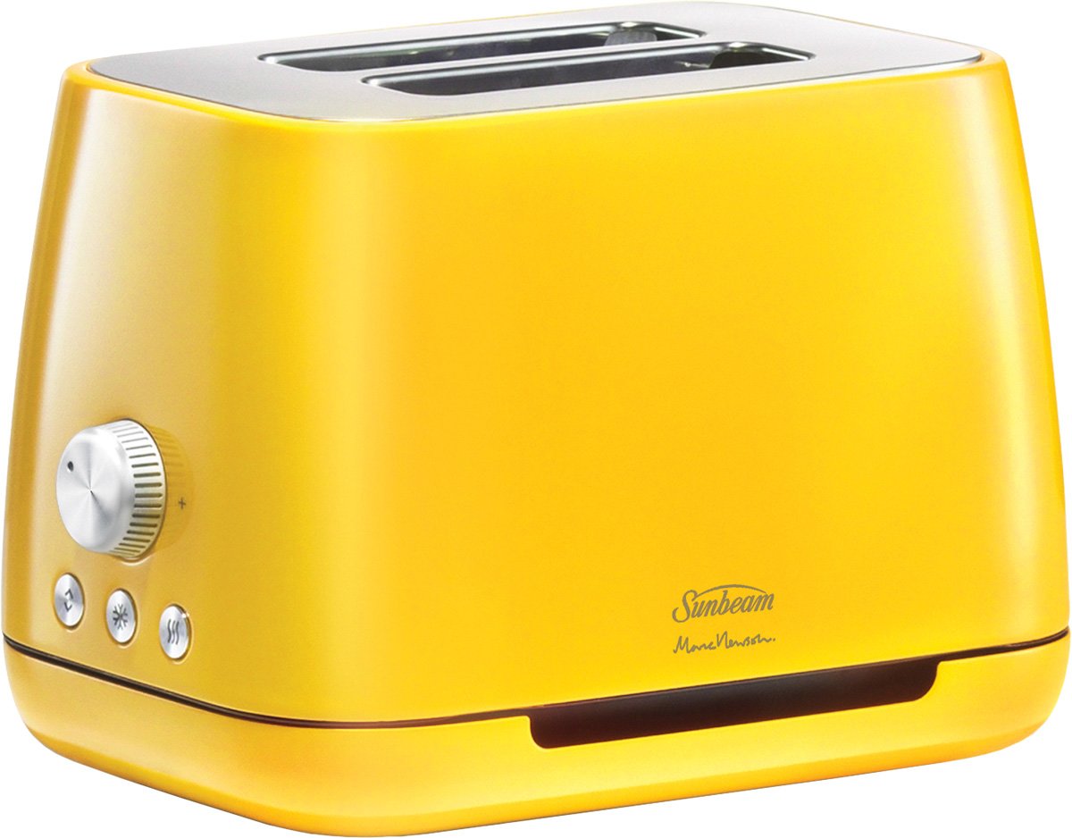 Sunbeam TA8820Y Marc Newson Toaster Vibrant Yellow Appliances Online