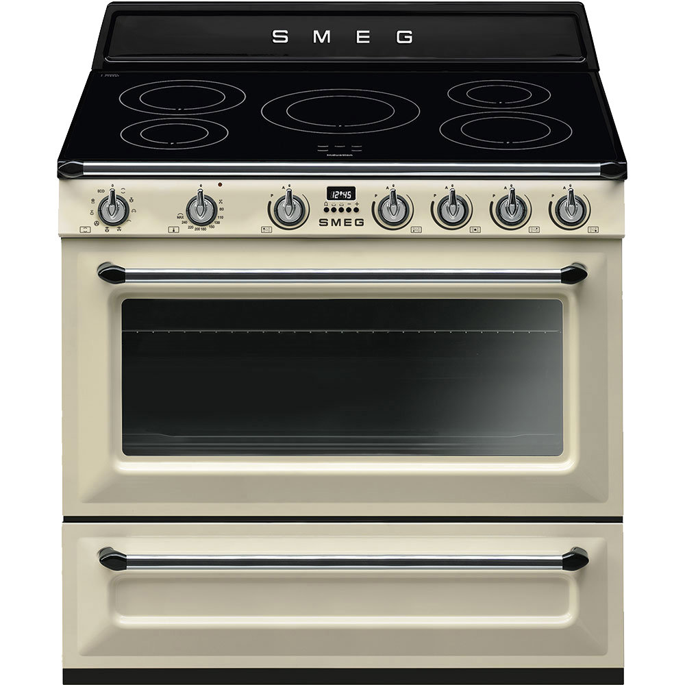 Smeg Tr90ip9 90cm Victoria Aesthetic Freestanding Induction Oven