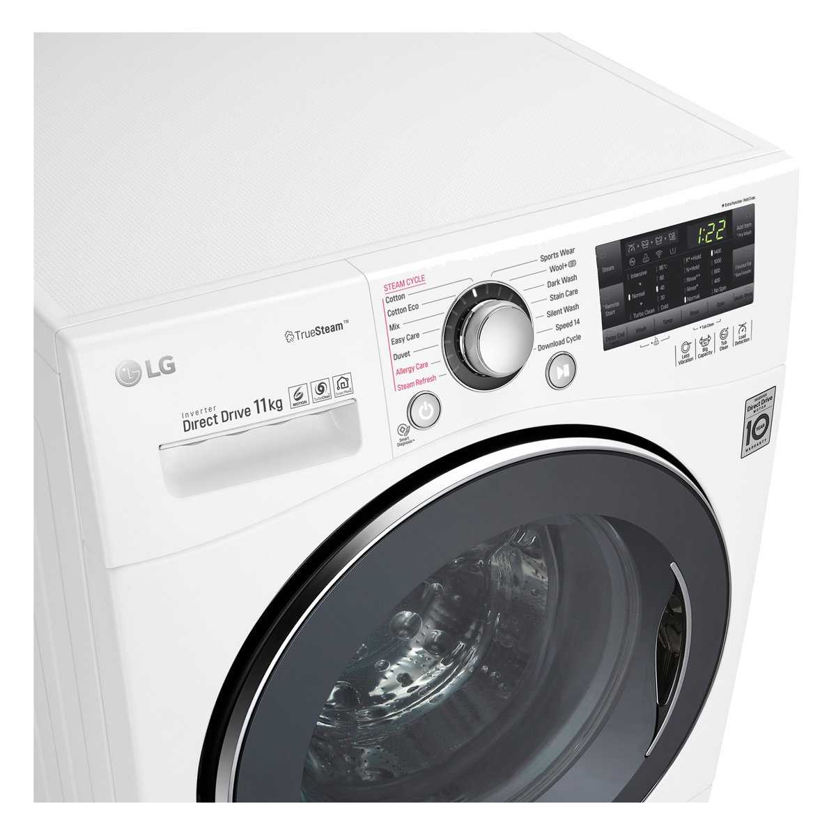 Lg Twin171411b 11kg Front Load Washing Machine With 2 0kg Mini