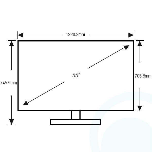 Samsung 55 Inch Tv Dimensions In Cm | ubicaciondepersonas.cdmx.gob.mx