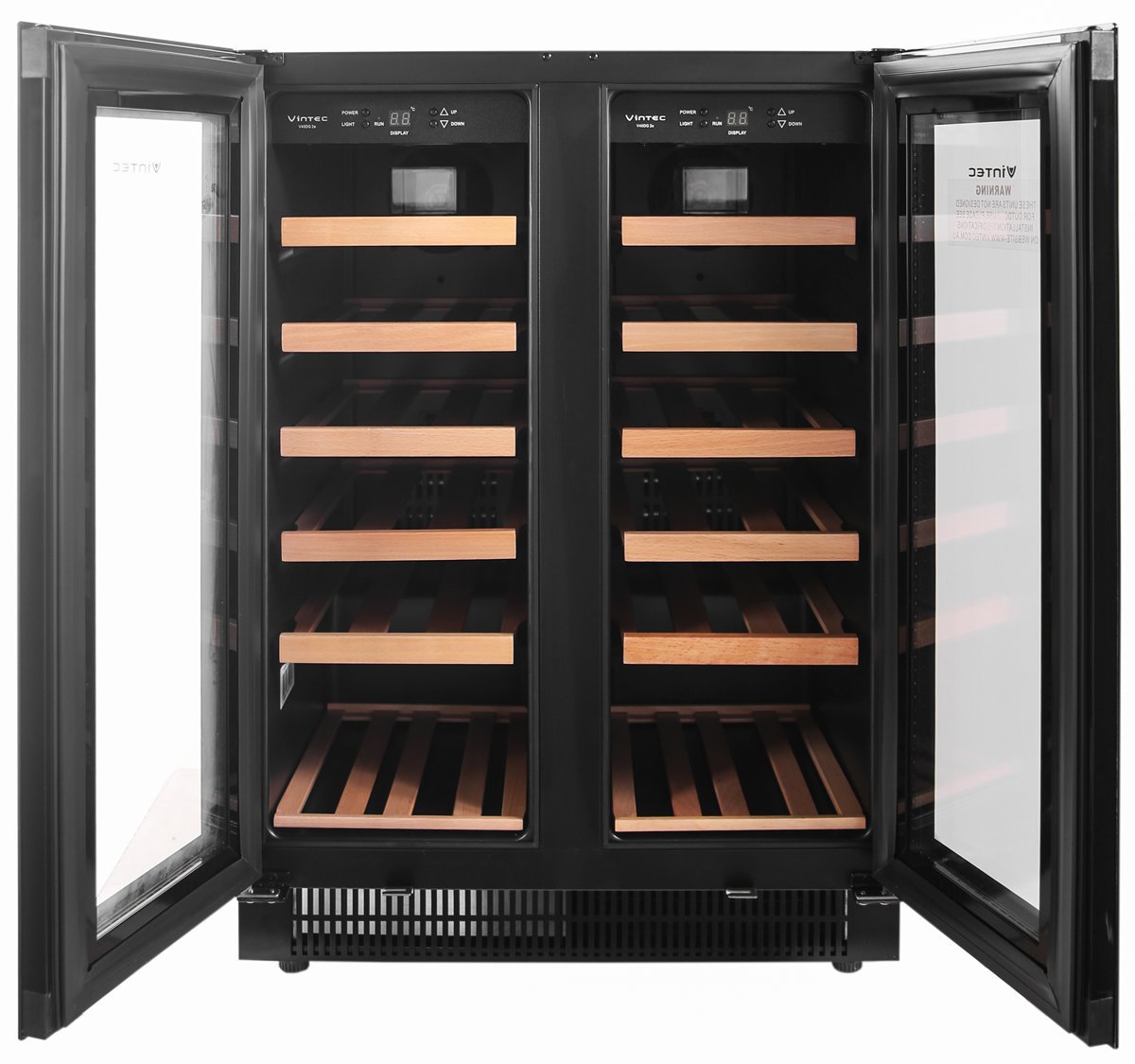 Vintec V40DG2EBK 42 Bottles Wine Storage Cabinet Appliances Online