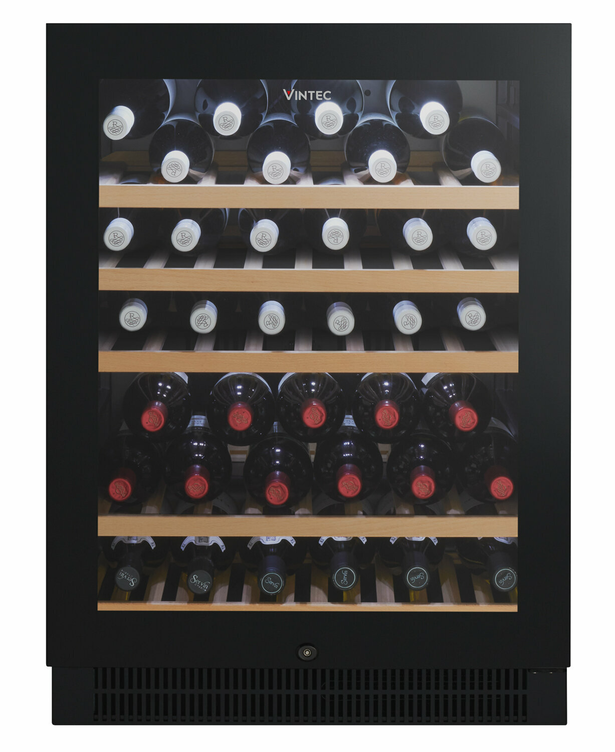 NEW Vintec 50 Bottle Wine Storage Black VWS050SBB 9316561072563