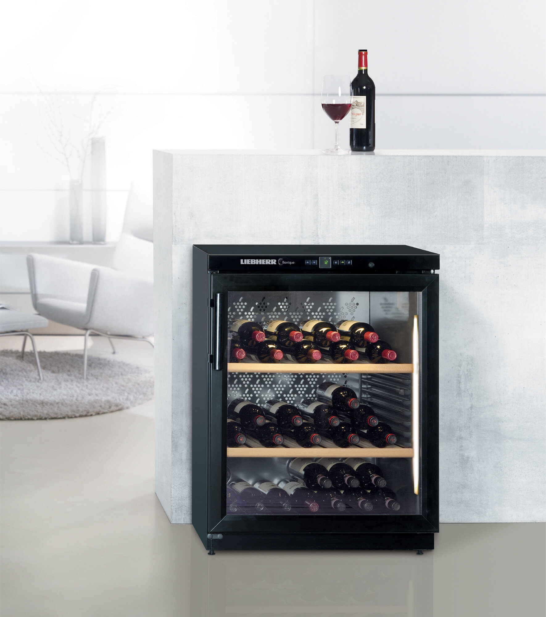 NEW Liebherr Barrique 63 Bottle Wine Storage WKB1712 eBay
