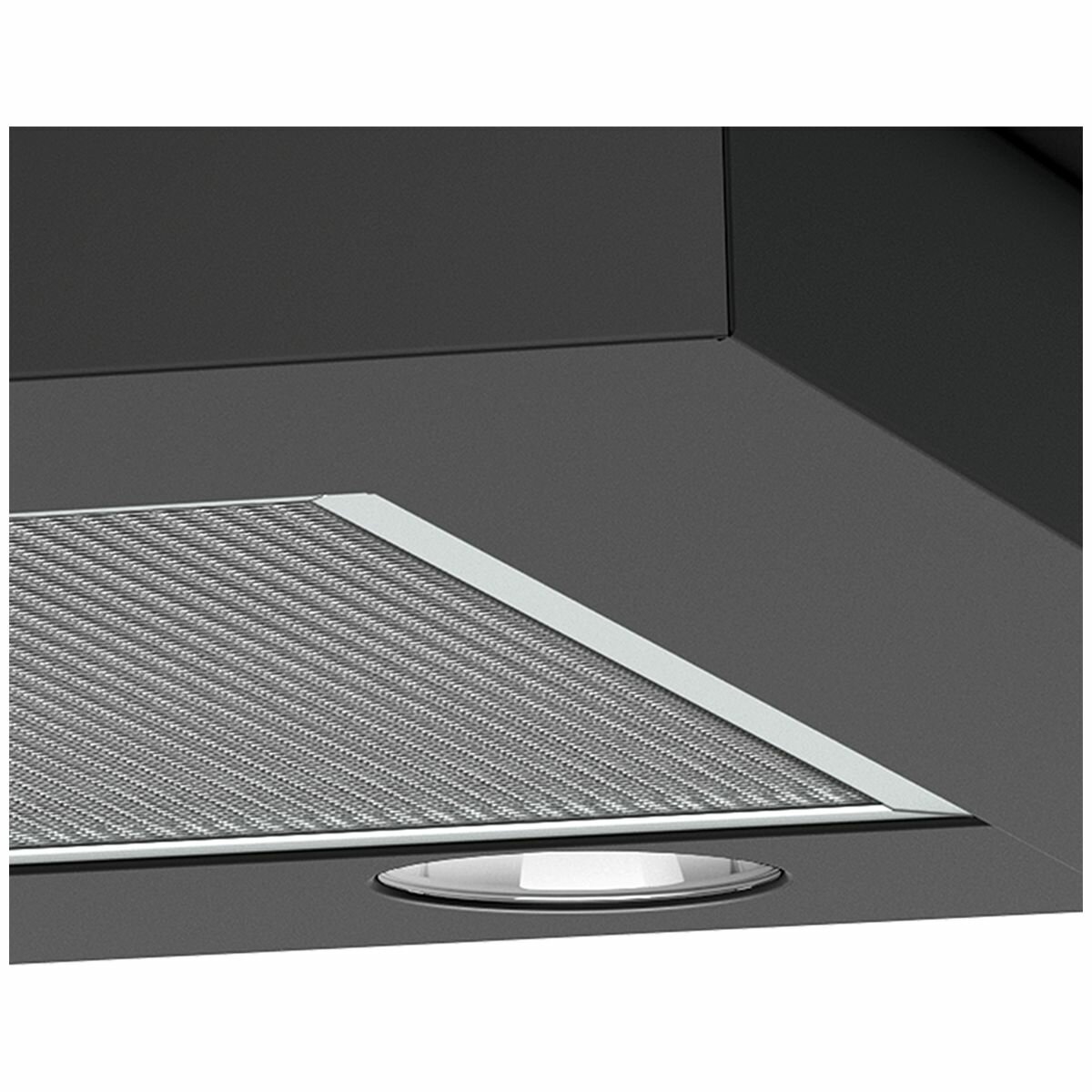 dark stainless rangehood
