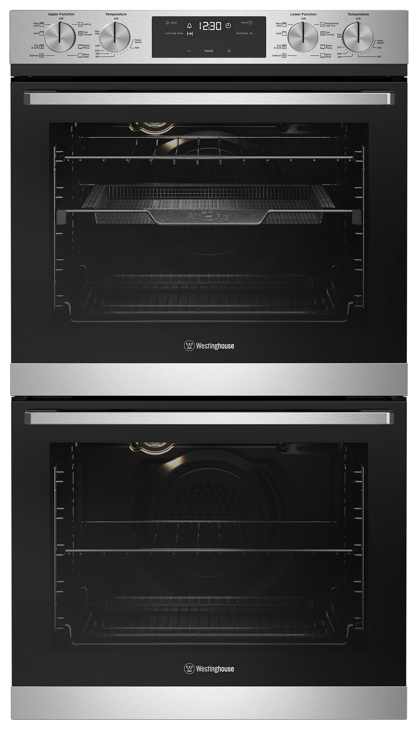 NEW Westinghouse 60cm Electric BuiltIn Double Oven WVE636SC