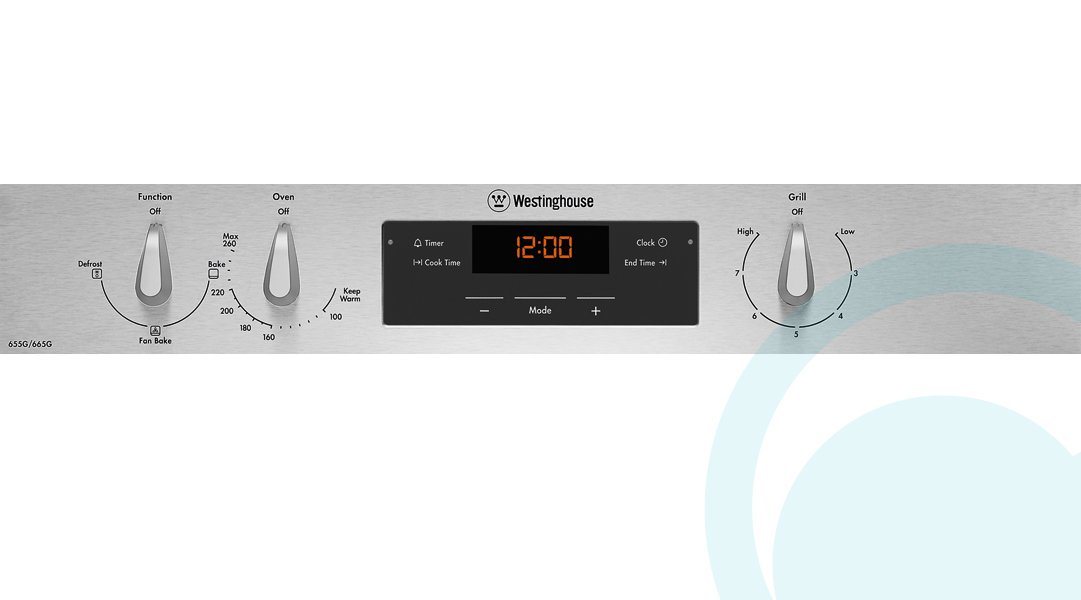 NEW Westinghouse WVG665SLPG 60cm LPG Gas BuiltIn Double Oven eBay