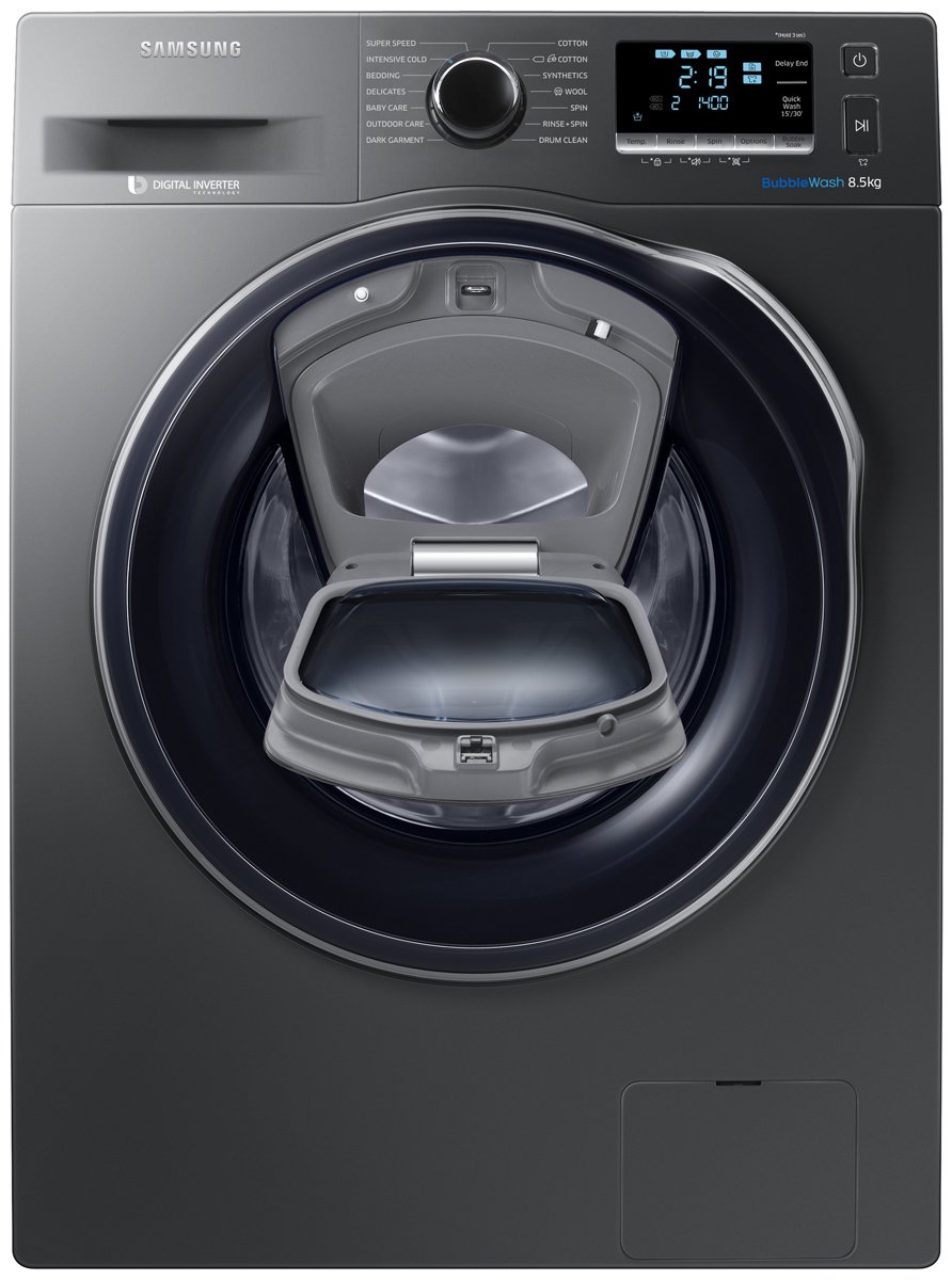 Details About New Samsung Addwash 8 5kg Front Load Washing Machine Ww85k6410qx