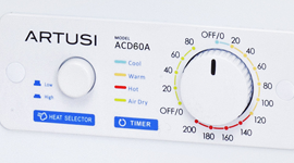 Artusi 4.5Kg Vented Dryer _ MODEL: ACD45A