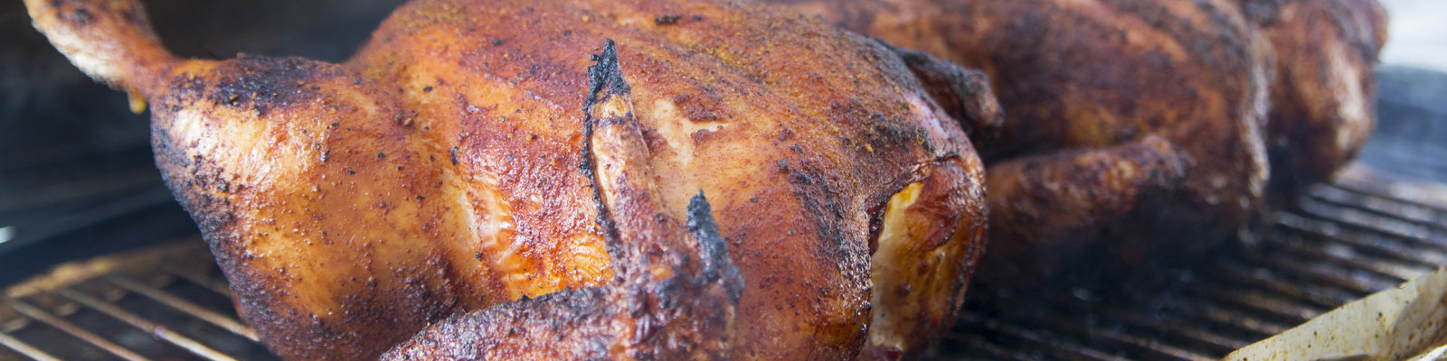 Cherry smoked BBQ chicken