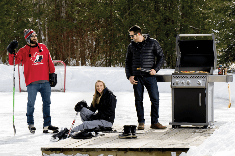 BBQ in Winter