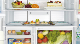Mitsubishi electric 710l french door fridge outlet