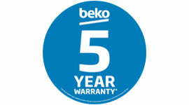 Beko BAF369W 369L White Frost Free Fridge 5 year warranty