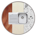 Sinks by Benchtop Type