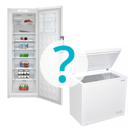 Upright vs Chest Freezers