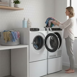 How to raise your washing machine to the perfect height
