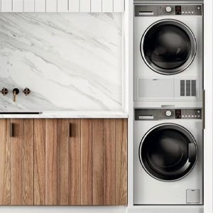 Free up laundry space - stackable washers and dryers