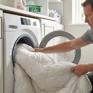 How to wash your doona at home