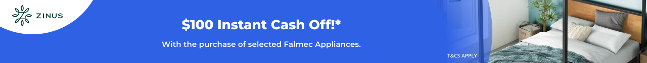 $100 Instant Cash Off selected Zinus Canopy Bed