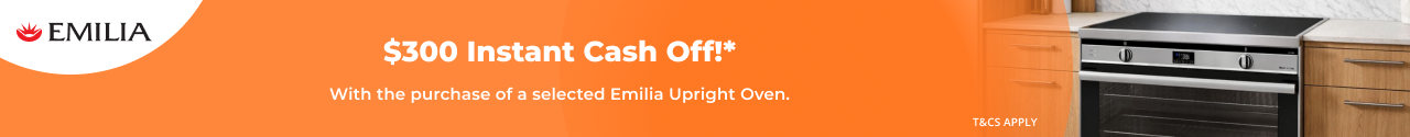 $300 Instant Cash off with selected Emilia