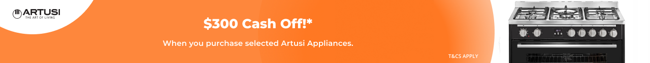 $300 instant Cash Off Selected Artusi
