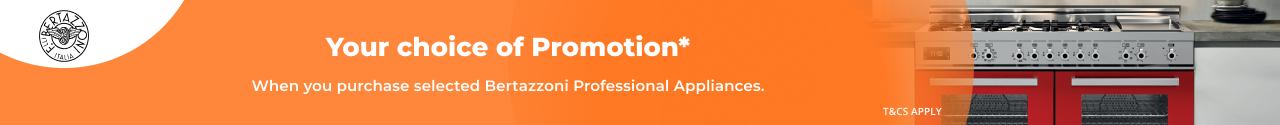 Bertazzoni Professional Series Month Choice of 3 Offers