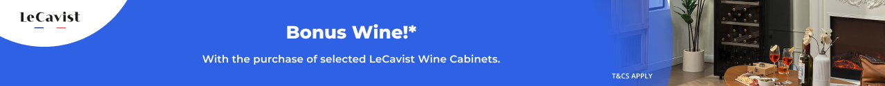 Bonus Bottle of Bandol Rosé with the purchase of selected LeCavist Wine Cabinets