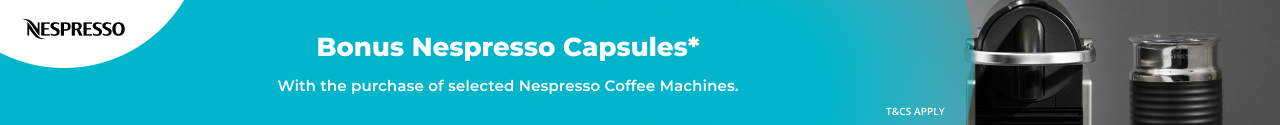 Bonus Capsules with Nespresso