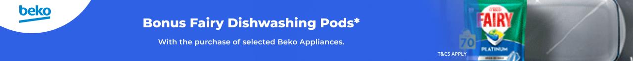 Bonus Fairy Pods with Selected Beko