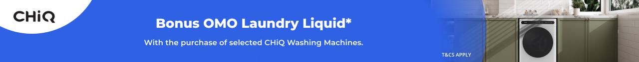 Bonus OMO with selected CHiQ Washing Machines