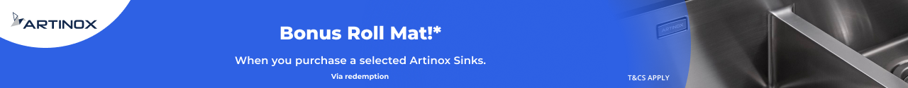 Bonus Roll Matt with Artinox Sinks