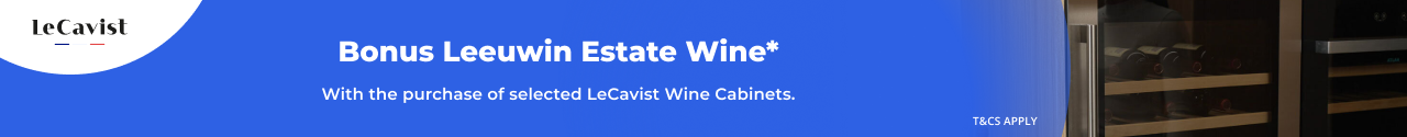 Bonus Wine with selected LeCavist Wine Cabinets