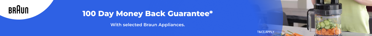Braun 100 Day Money Back Guarantee