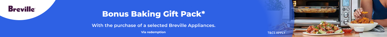 Breville Bonus Baking Gift Offer