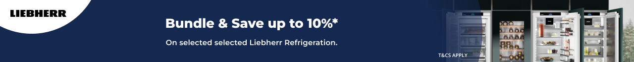 Bundle & Save up to 10% on selected Liebherr Appliances