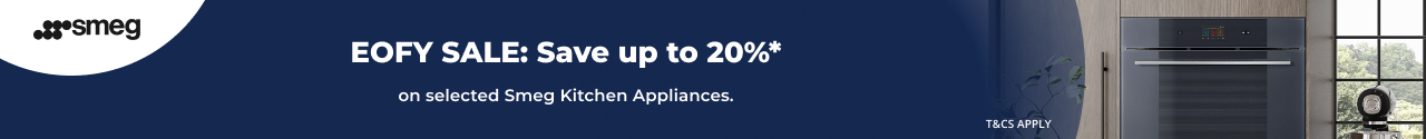EOFY SALE: Save up to 20% on selected Smeg Kitchen Appliances